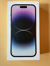 BOX ONLY For iPhone 14 Pro, Deep Purple.