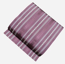 Japanese Kimono Unworn Nagoya Obi Single Hakataori Reversible Striped Tailored