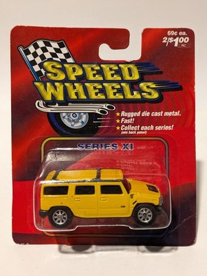 Maisto ''SPEED WHEELS'' Series Xl, yellow 2001 Hummer H2 SUT Concept, NEW/MOC