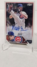 🚨2023 Topps Chrome Matt Swarmer RC⚾️CHROME ON CARD AUTO ROOKIE🚨FREE SHIPPING🚨
