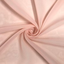 Sheer Chiffon Fabric 58/60" Wide Perfect for Dresses, D cor Crafts