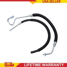 2Pcs Power Steering Pressure & Return Hose Li...