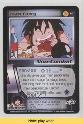 2000 Score Dragon Ball Z CCG - Saiyan Saga Power Gifting #207 READ 0b5
