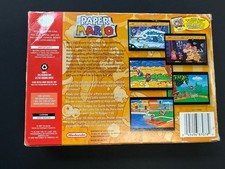 Paper Mario (Nintendo 64 N64) In Original Authentic Box With Manual CIB