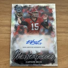 2023 Bowman Auto - Masterpieces Autographs Carson Beck 14/75 | NFL DRAFT