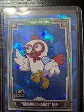 Blue Ice Diamond Hands Hen – Sapphire Edition 2025 VeeFriends Topps Chrome