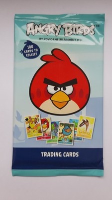6x Angry Birds Trading Cards Booster Karten NEU OVP ungeöffnet Sammelkarten