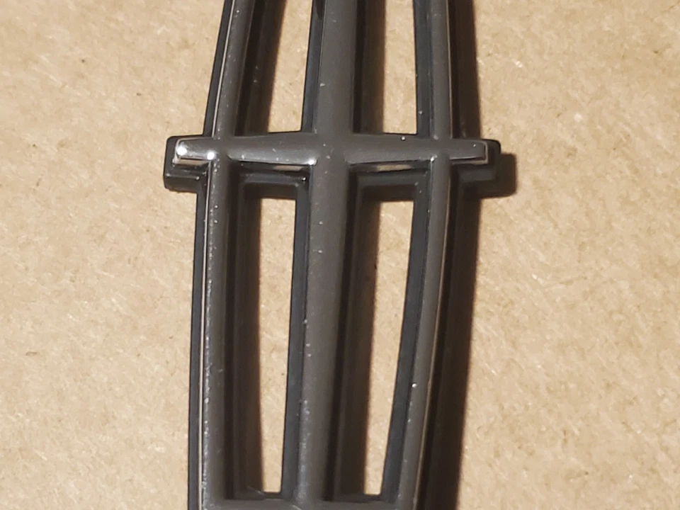 1990-1994 Lincoln Town Car Turn Signal Marker Chrome Emblem Badge 1991 1992 1993 - Imagem 3 de 4