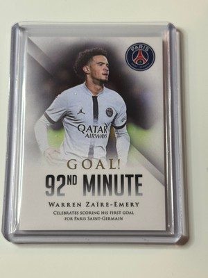 2023 Futera GOAL! #PGL12 Warren Zaire-Emery Rookie 020/112