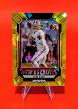 🔥Jalen Milroe (RC) Gold Cracked Ice -2025 Panini Prizm Draft Picks New Recruits