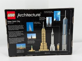 New in Box Sealed LEGO ARCHITECTURE: New York City (21028)