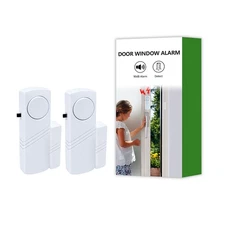 Door Window Alarm, 90dB Door Alarms Sensor for Kids Safety, Home Security, Do...