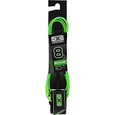 Ocean & Earth Regular Surf Leash Green 8ft