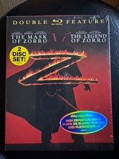 The Mask of Zorro/The Legend of Zorro Blu-ray 2-disc set Original -New/Sealed 