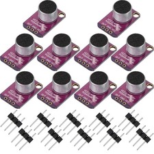 10 PCS Electret Microphone Amplifier Adjustable MAX4466 Module Preamplifier