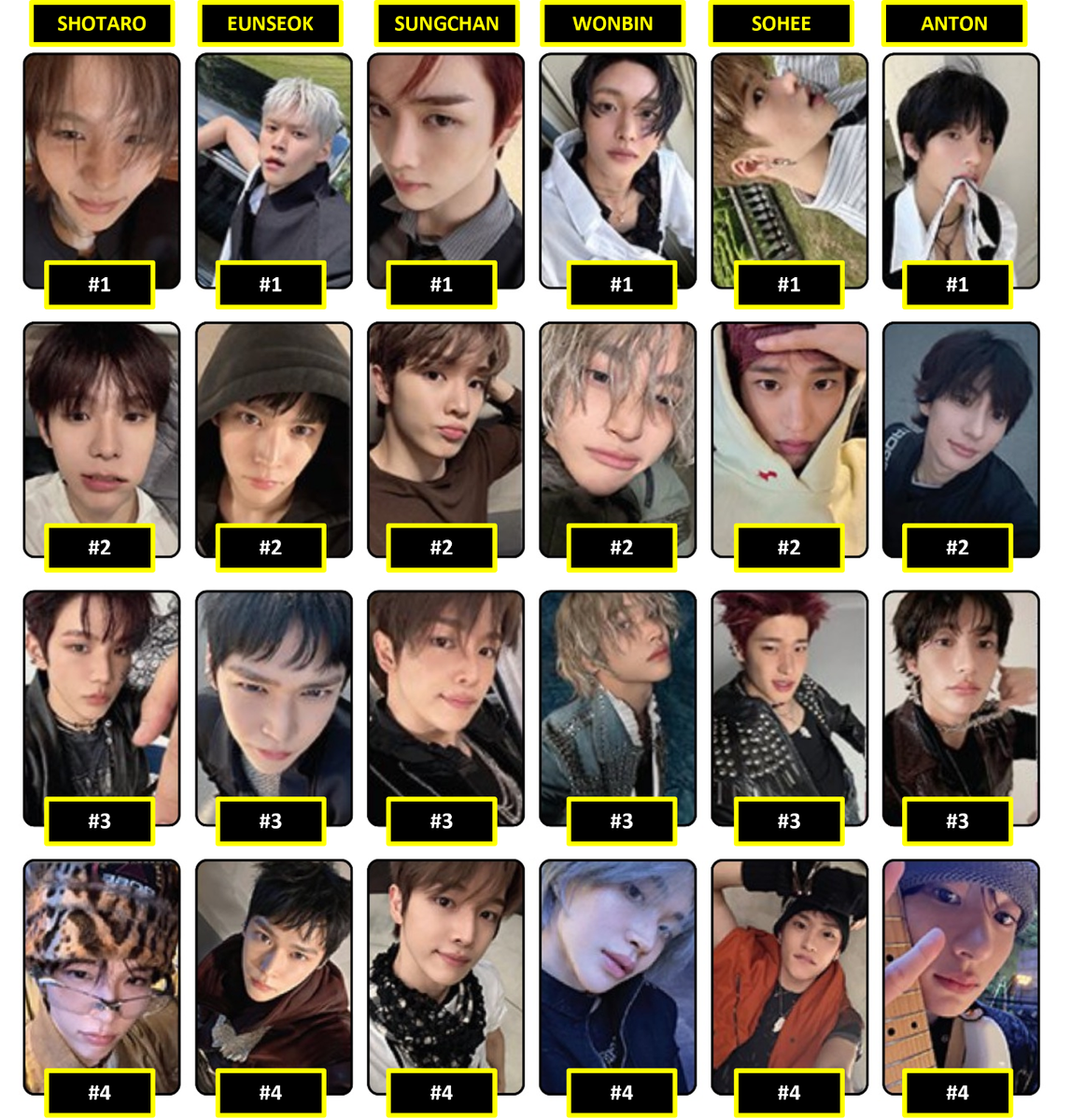 RIIZE FAME ALBUM OFFICIAL PHOTOCARD PC catalogue smini chamber | eBay