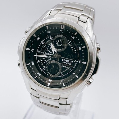 Battery / Working Casio EDIFICE Analog-Digital Watch Retro EFA-116