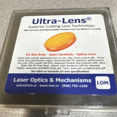 Ultra-Lens Laser Cutting Precision Lens for Metal Processing