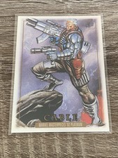 2024 Upper Deck Marvel ‘92 Masterpieces Platinum Cable #18 Rainbow