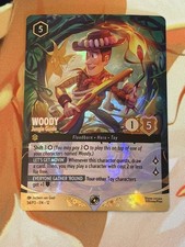 Disney Lorcana EN-12 Woody Toy Story Top 8 Set Championship Foil Promo 54/P3