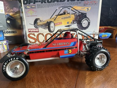 Kyosho/Cox Turbo Scorpion Vintage - 1985  Built Ultra Rare In Stock