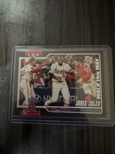2026 Topps Series 1 Baseball Celebration Walk This Way Black /10 Jorge Soler 162