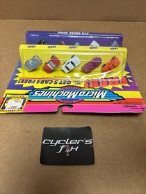 New Sealed 10 Cars Micro Machines #18 Super Spies Galoob Like Hot wheels Mattel