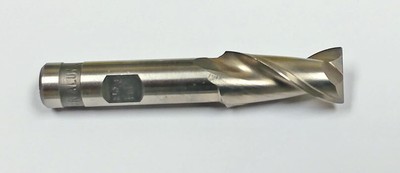 MF421011620 .020/" Radius 3//8/" 2-Flute HSS CC Plunge Cut End Mill