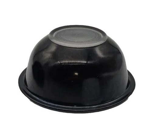 Juego de 3 piezas de cuencos de vidrio anidación Pyrex vintage fondos transparentes blancos y negros EE. UU. - Imagen 5 de 12