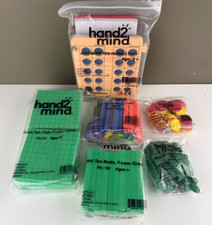 Hand 2 Mind Math Manipulatives Lot Foam Cuisenaire Counters Ten Frames BIN11