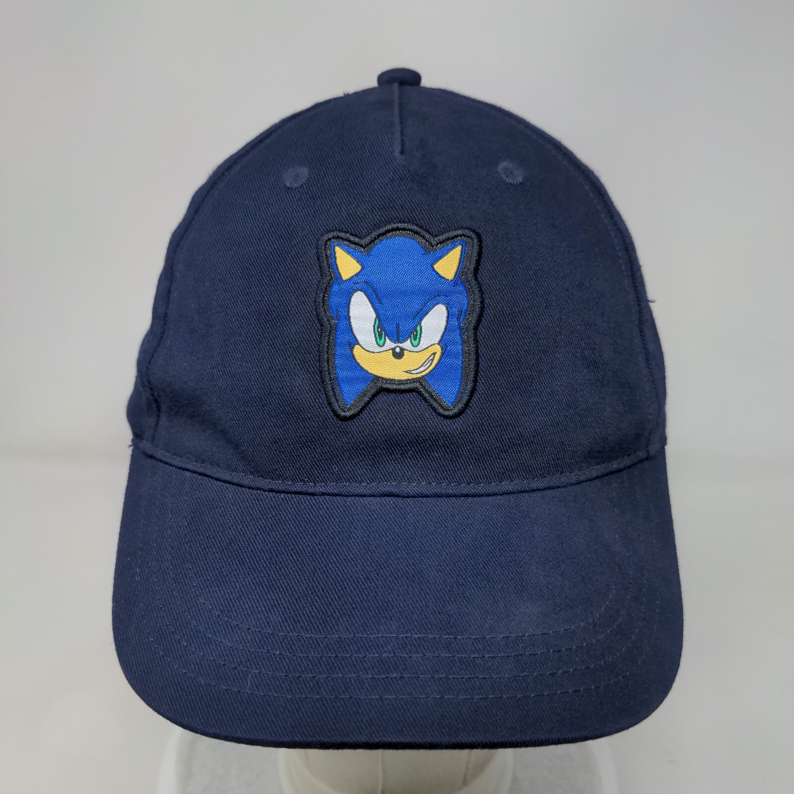 Sonic The Hedgehog Patch Snapback Hat Blue One Si… - image 2