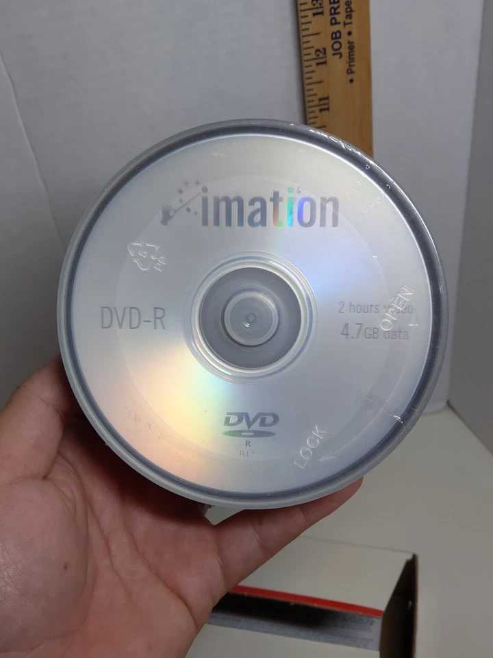 Imation DVD-R 25 DVDs 4.7 GB Recordable Disc - Image 4 of 4