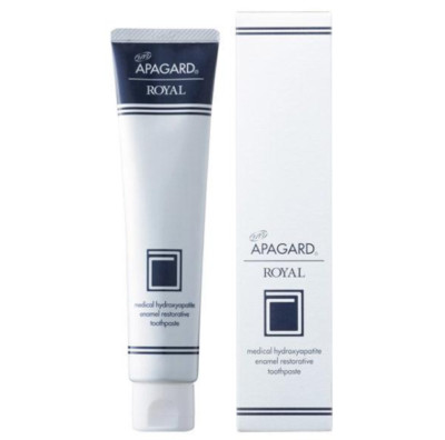 Set O F 3Sangi APAGARD ROYAL 135g Hydroxyapatite Enamel Toothpaste