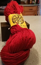 Classic Elite Yarns Provence 100% Mercerized Egyptian Cotton 100g  Maroon Color