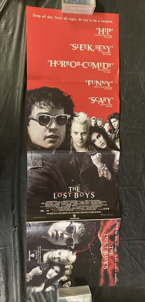 The Lost Boys Original Double Sided Poster 1988 11x33 3/4 | eBay