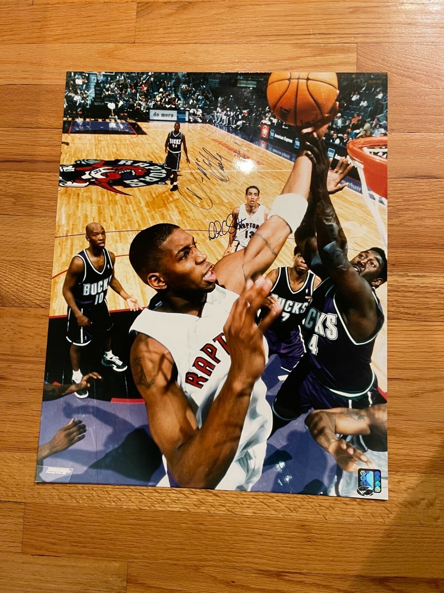 Tracy McGrady & Doug Christie Signed 16x20 Photo - RARE TMAC