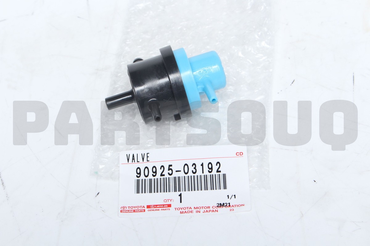 9092503192 Genuine Toyota VALVE, VACUUM CONTROL, NO.1 90925-03192