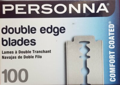 Personna Double Edge Razor Blades 100 ct FAST Shipping