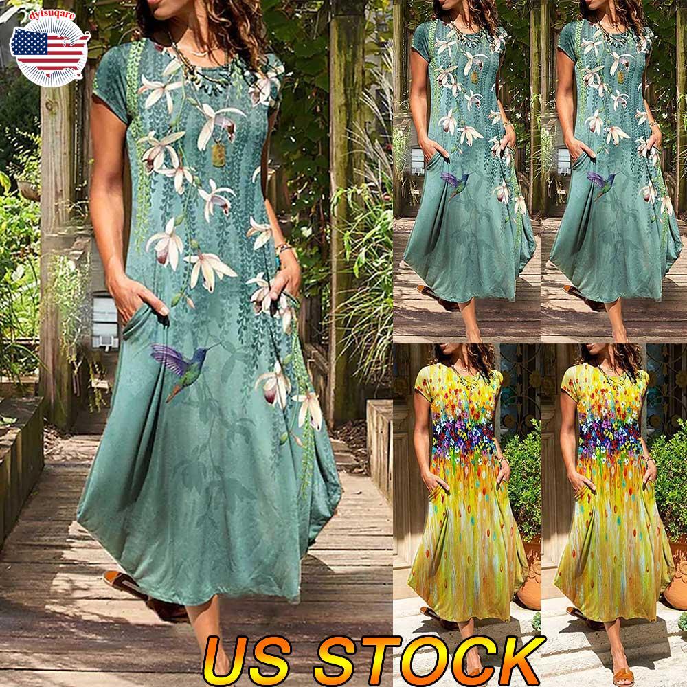 boho dress with pockets