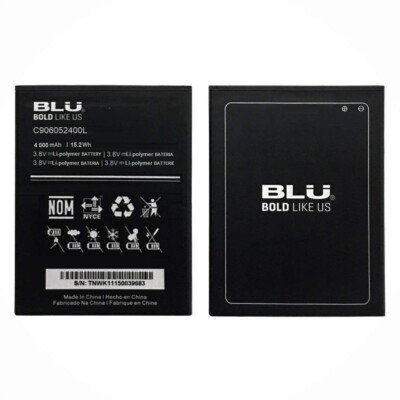 Blu R2 Battery NEW Replacement Battery C906052400L For BLU Energy X2 E050L E050U E050 ...