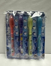 4x UV Light Pen Invisible Ink Security Marker & Built in Ultra Violet LED Light