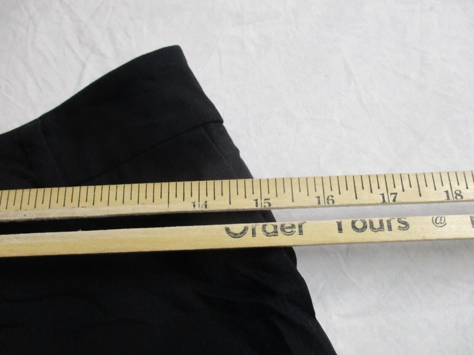 Pantalones cortos negros ellen tracy para mujer talla 2 Foto 3 de 4