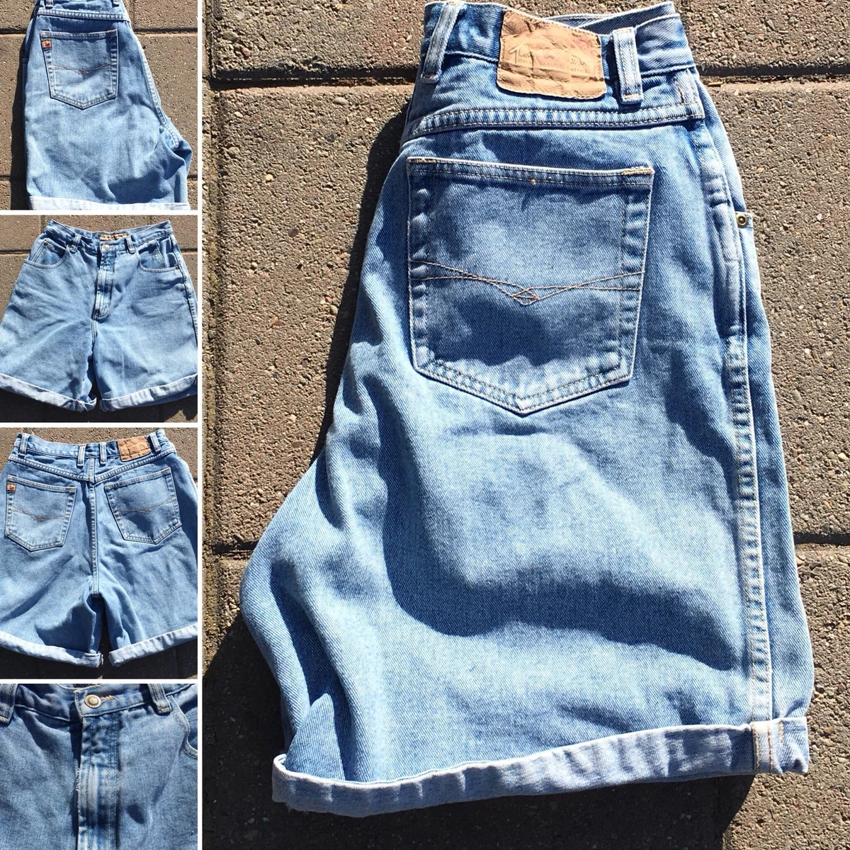 Vintage Gloria Denim Shorts: Back Zipper, Hot Pants, Breeches, Overalls  Womens Summer Fashion From Huangdh19, $13.88