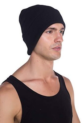 Beanie Men Women - Unisex Cuffed Plain Skull Knit Hat Cap  display picture 3