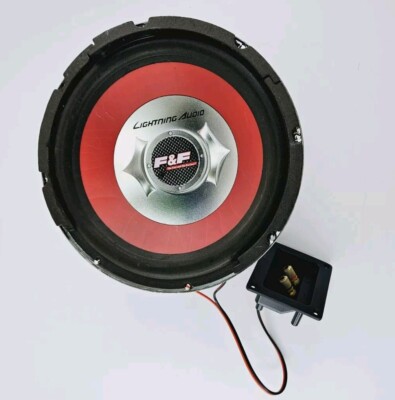 Lightning Audio 10” Subwoofer OHMS 500 Watts