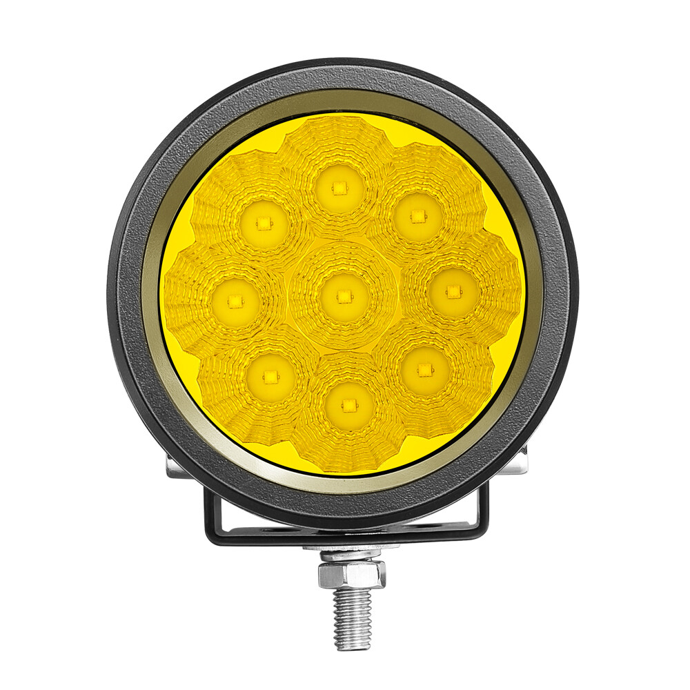 2345Inch Bumper Round Driving Pods LED Fog Light Spot/Flood Offroad SUV 12V