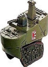 Axis  Allies miniatures 1x x1 Type 2 Ka-Mi Amphibious Tank set II NM with card