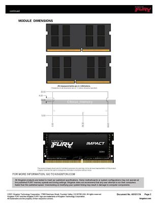 Mémoire RAM DDR4 Pour PC Portable - 4 Go 8 Go 16 Go - 2400 2666 3200 MHz - SODIMM