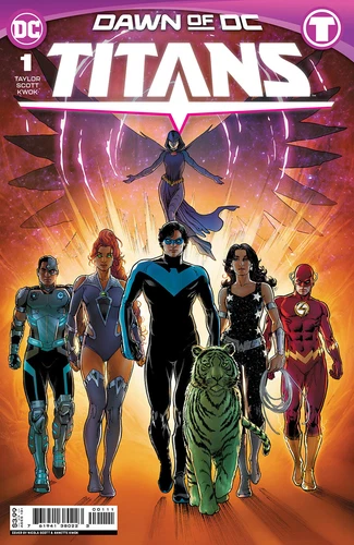 TITANS #1 CVR A  DC  COMICS STOCK IMG 2023