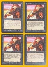 MTG ERG RAIDERS (x4) Arabian Nights (OldManMTG 011-660)